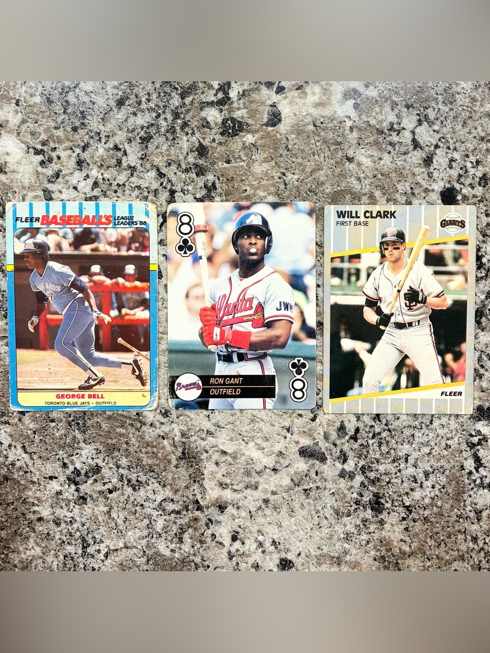 Assorted Baseball Cards - Set of 3